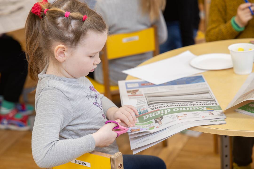 Mažųjų kauniečių pažintis su žurnalistika