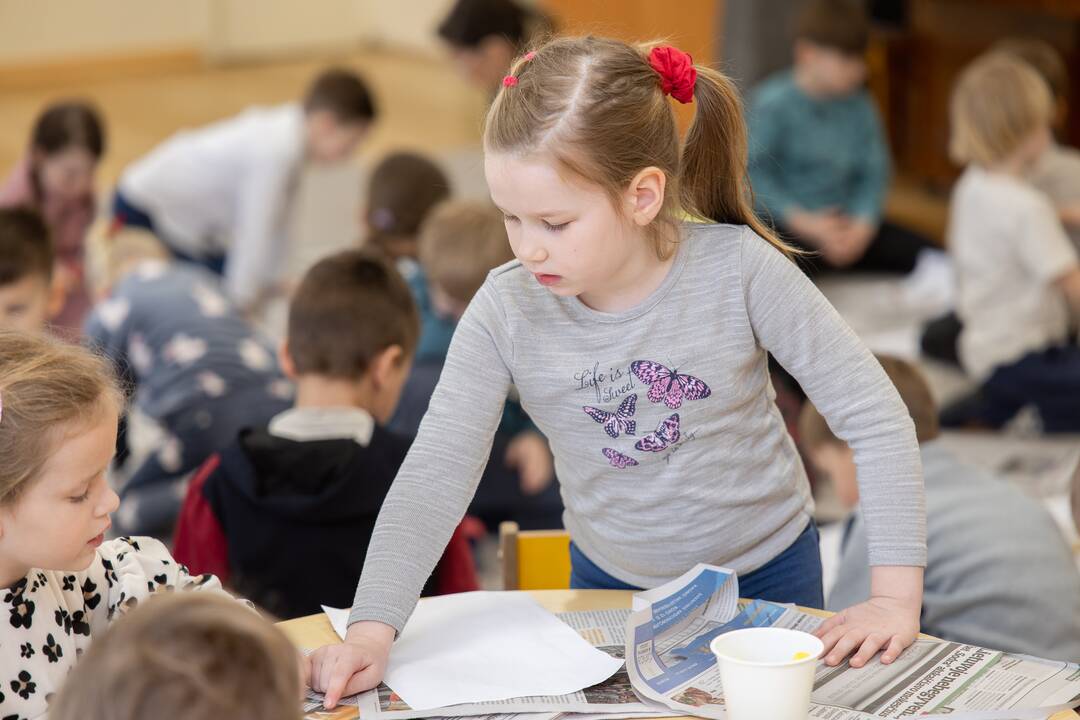 Mažųjų kauniečių pažintis su žurnalistika