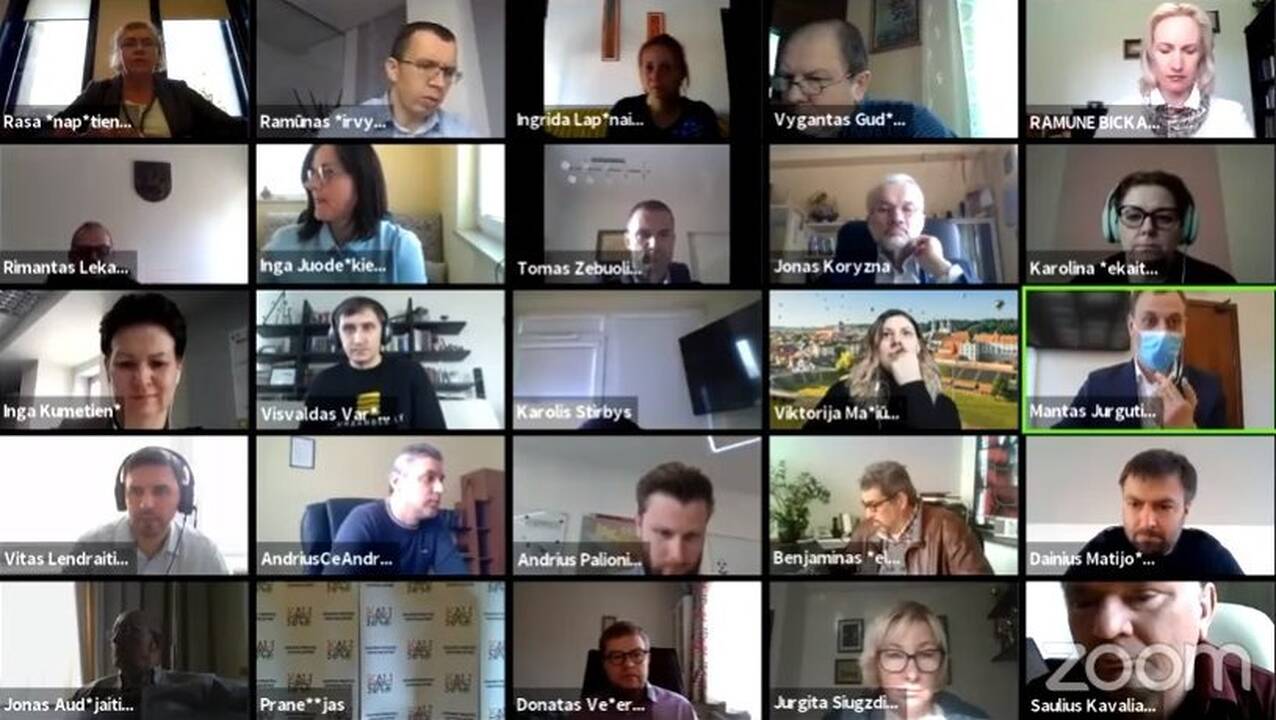 Stringa antrasis nuotolinis Kauno tarybos posėdis