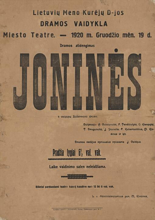 Liudininkas: teatro senbuvis neprisiriša prie praeities ir su malonumu stebi, kaip keičiasi teatras.