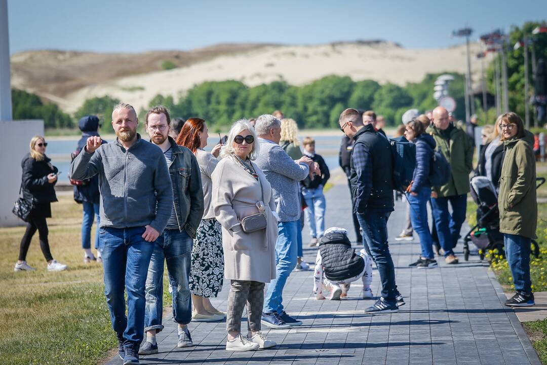 Neringoje atidarytas Šlovės takas