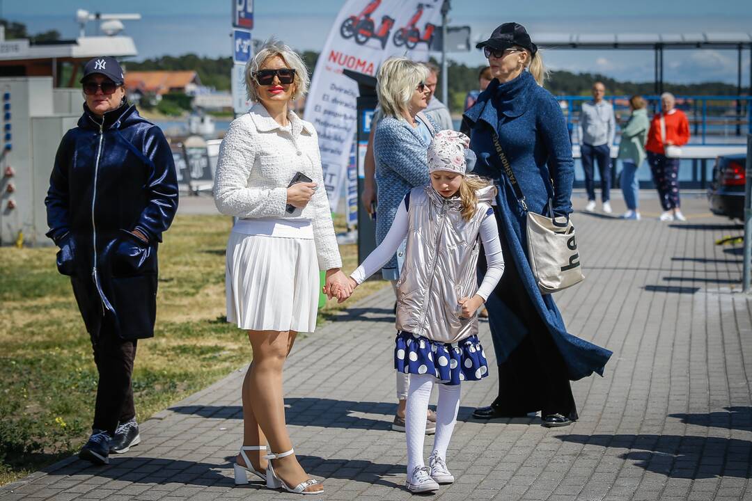 Neringoje atidarytas Šlovės takas