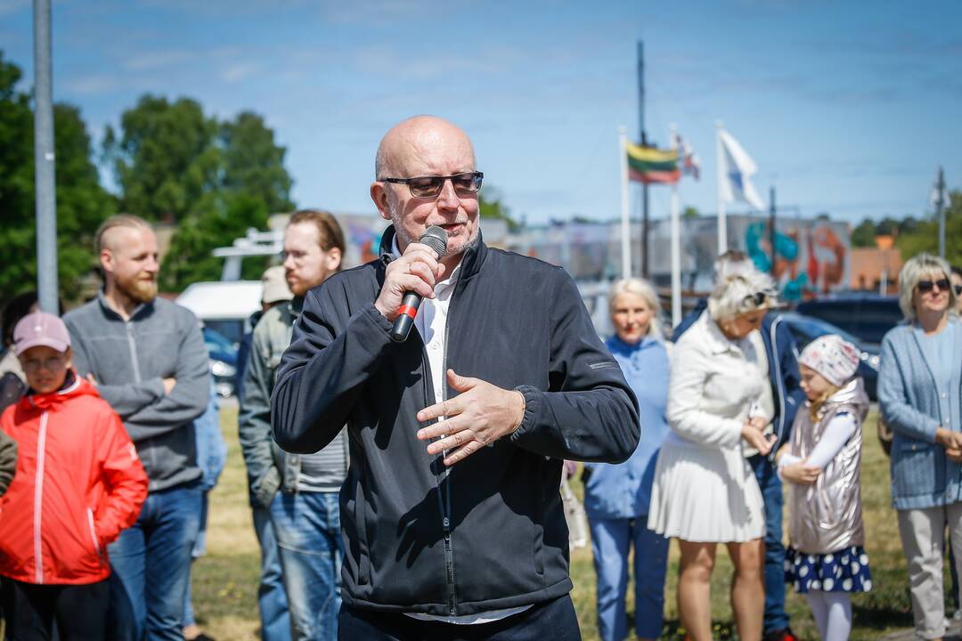Neringoje atidarytas Šlovės takas