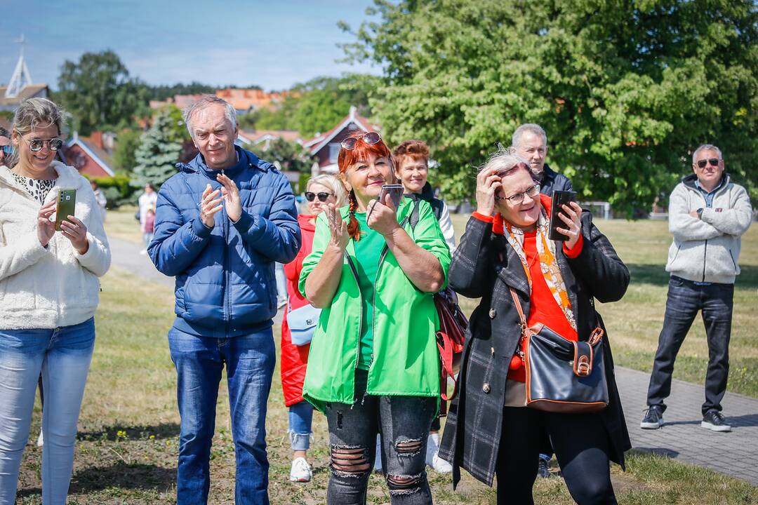Neringoje atidarytas Šlovės takas