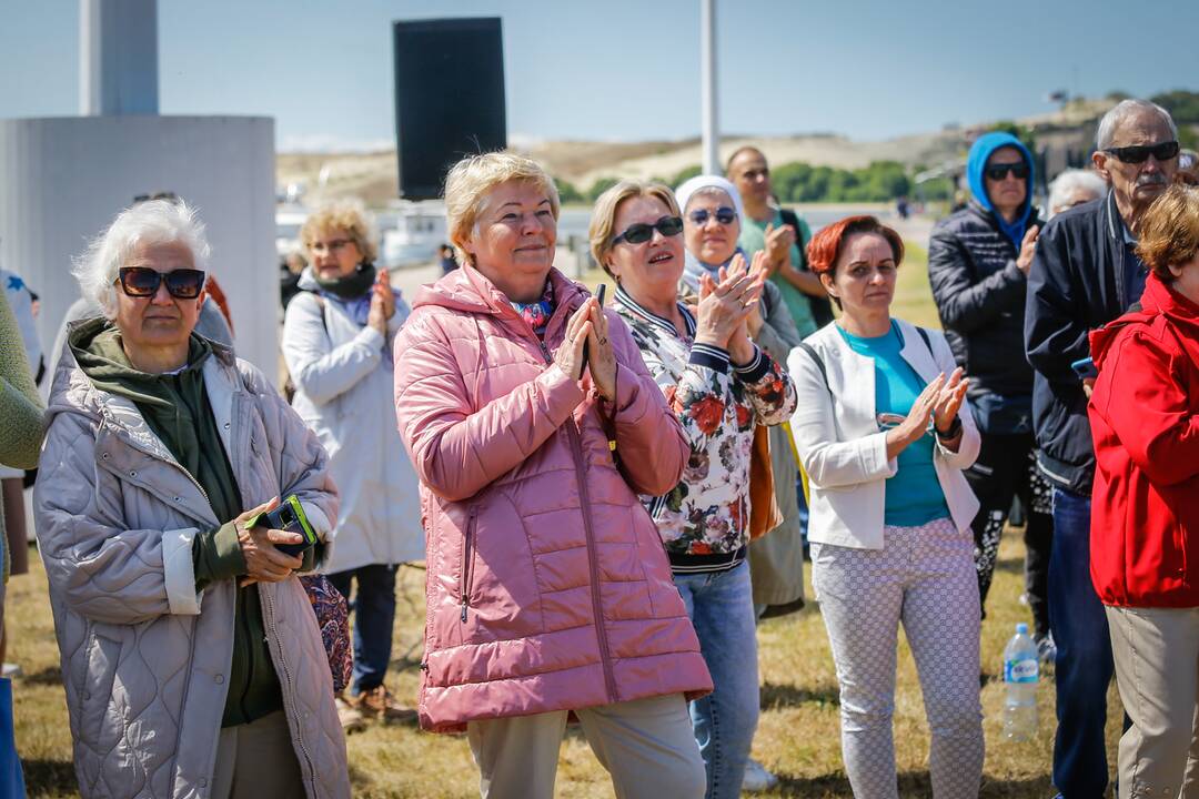Neringoje atidarytas Šlovės takas