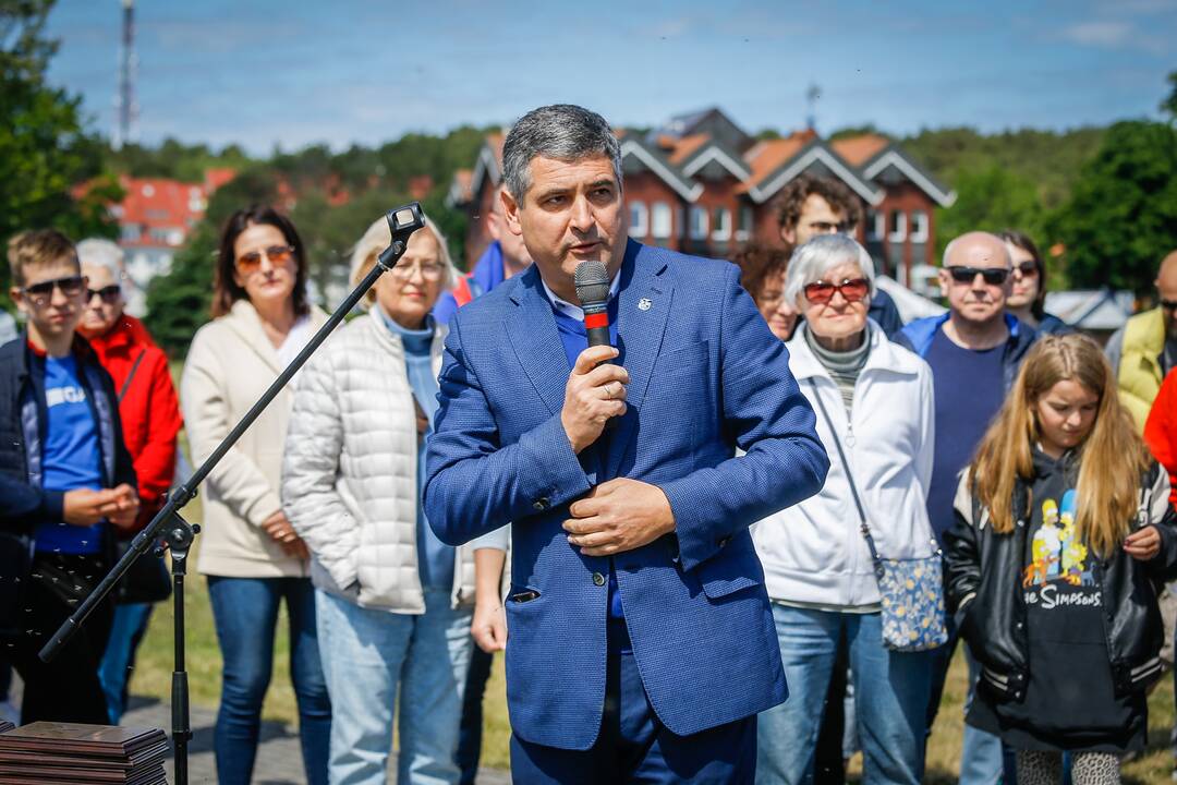 Neringoje atidarytas Šlovės takas