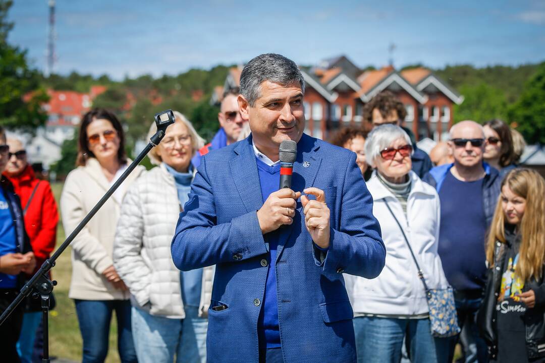 Neringoje atidarytas Šlovės takas