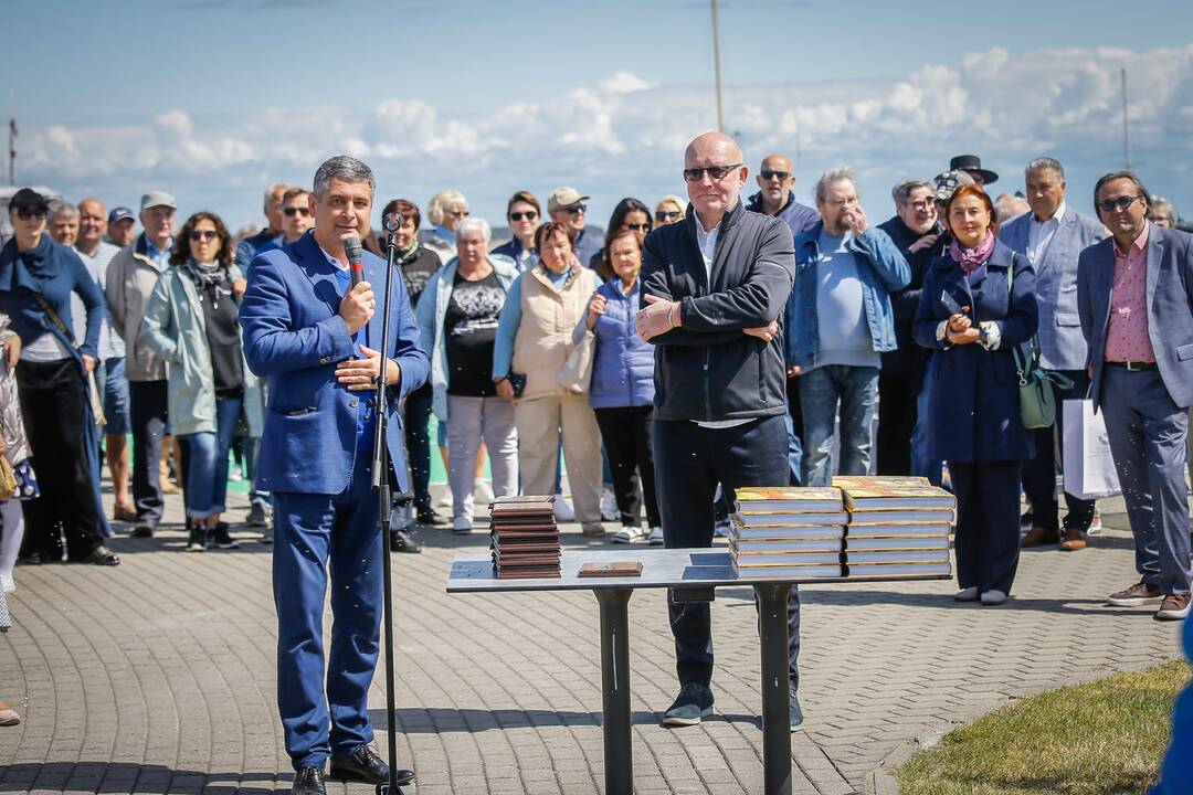 Neringoje atidarytas Šlovės takas
