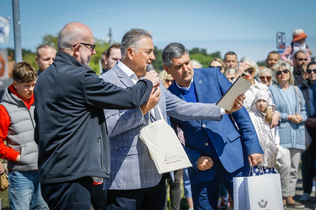 Neringoje atidarytas Šlovės takas
