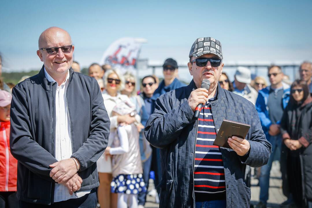 Neringoje atidarytas Šlovės takas