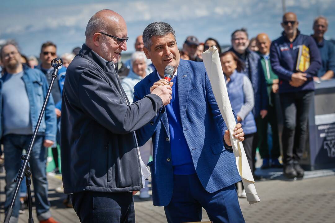 Neringoje atidarytas Šlovės takas