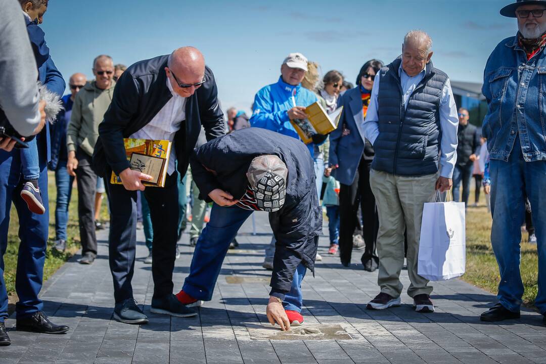 Neringoje atidarytas Šlovės takas