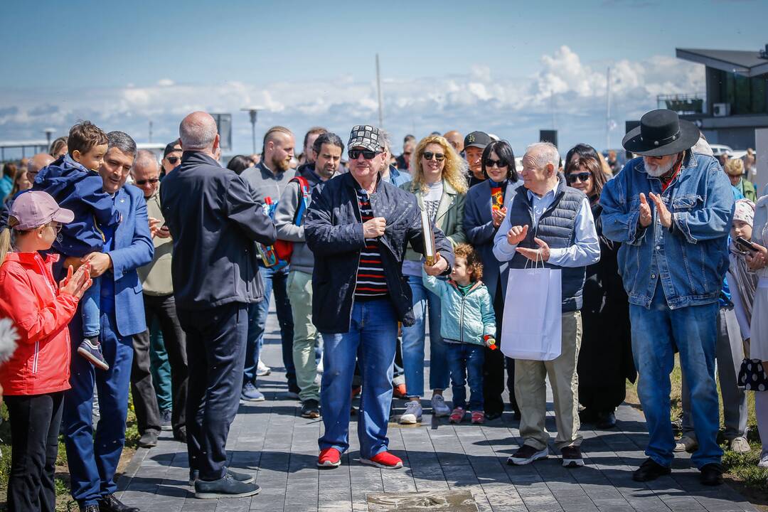 Neringoje atidarytas Šlovės takas