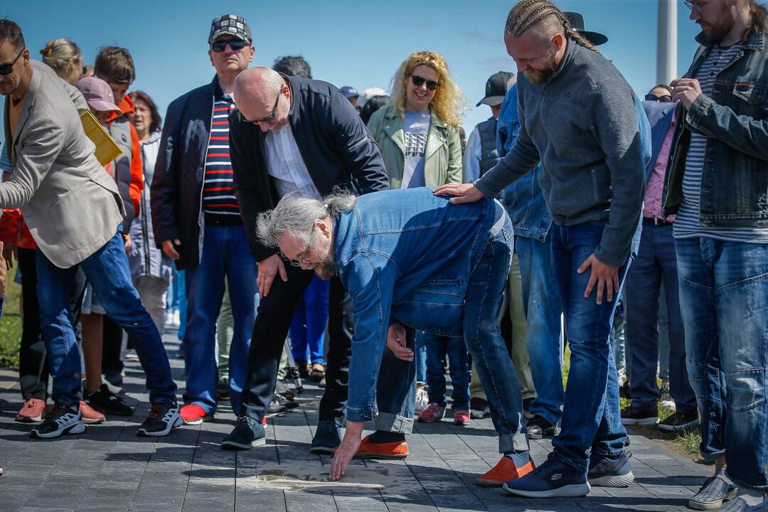 Neringoje atidarytas Šlovės takas