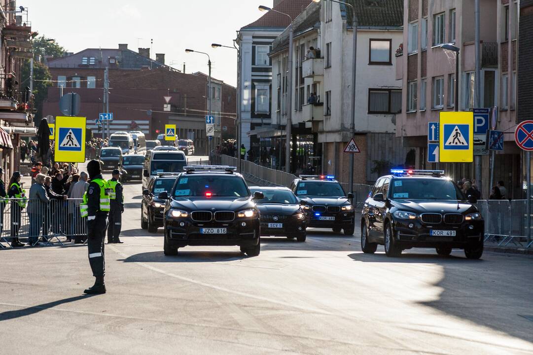 Popiežius Pranciškus atvyko į Kauną