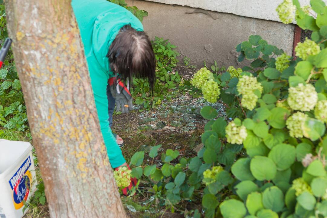 Sprogimas Vilijampolės daugiabutyje