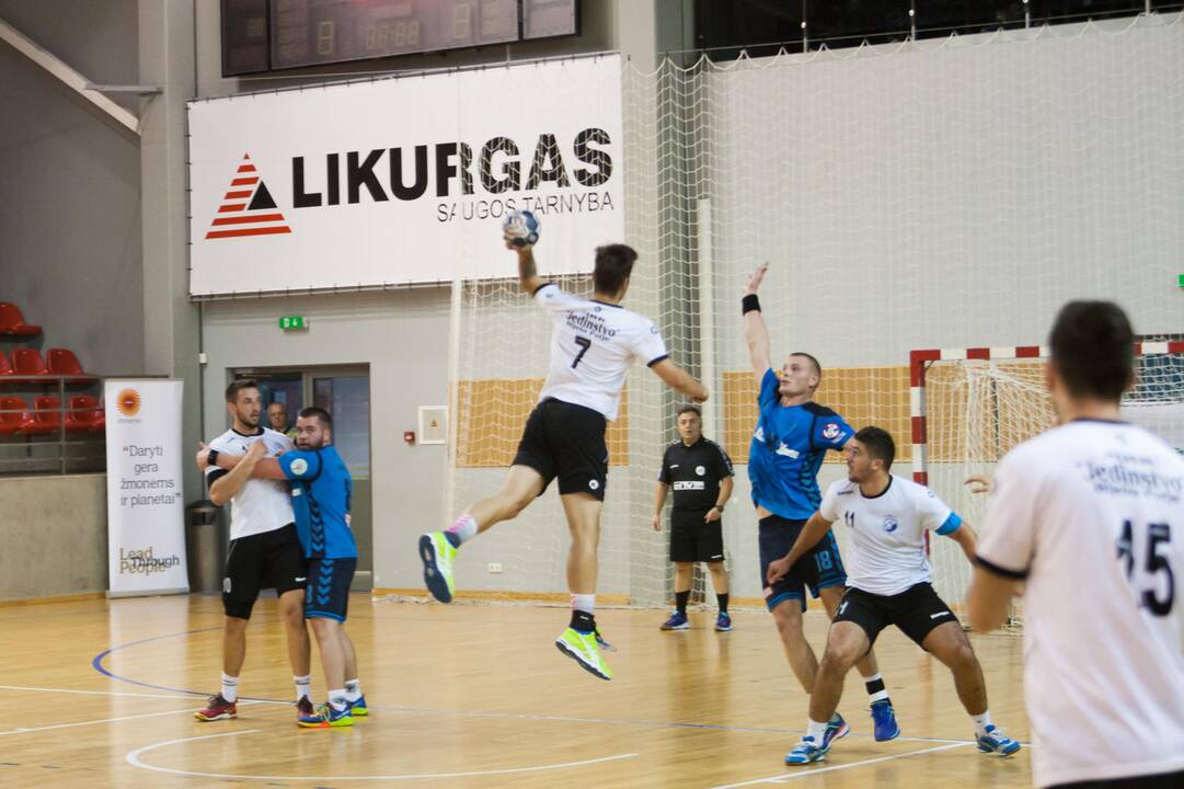 Iššūkio taurė: „KTU-Ąžuolas“ – „Jedinstvo“ 36:24
