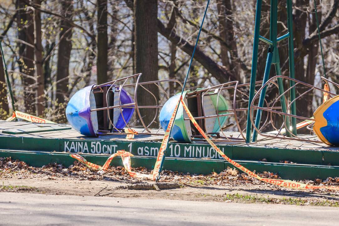 Ardomos Vytauto parko karuselės