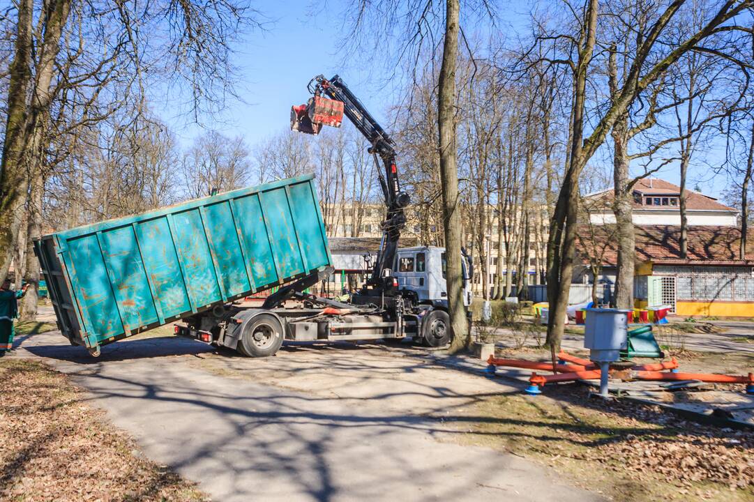Ardomos Vytauto parko karuselės