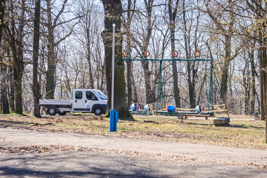 Ardomos Vytauto parko karuselės