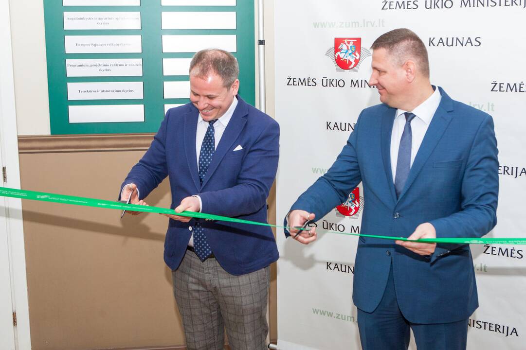 „Veidrodinės“ Žemės ūkio ministerijos atidarymas Kaune