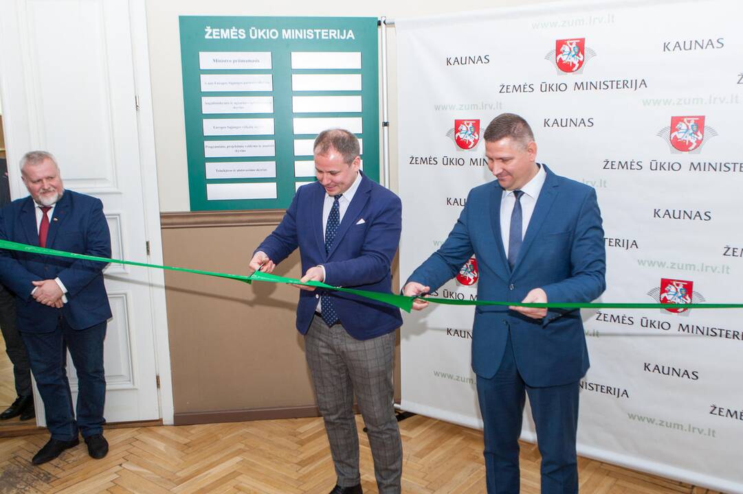 „Veidrodinės“ Žemės ūkio ministerijos atidarymas Kaune