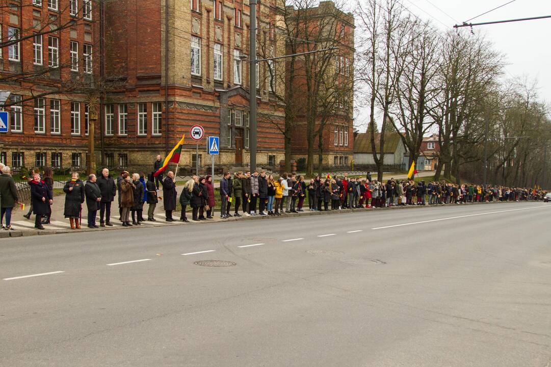 „Tautiška giesmė“ nuo Kauno kalvų