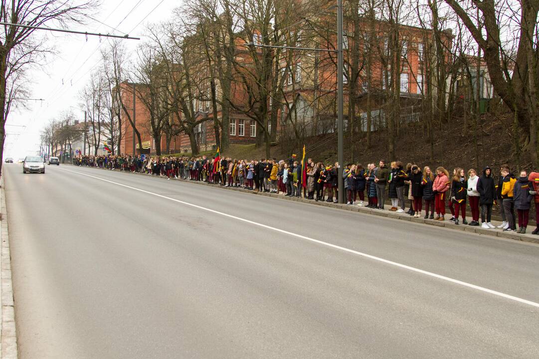 „Tautiška giesmė“ nuo Kauno kalvų