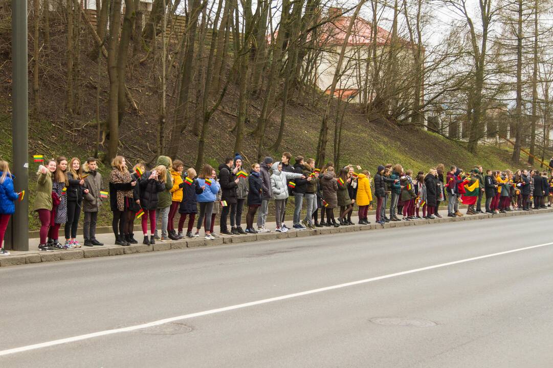 „Tautiška giesmė“ nuo Kauno kalvų