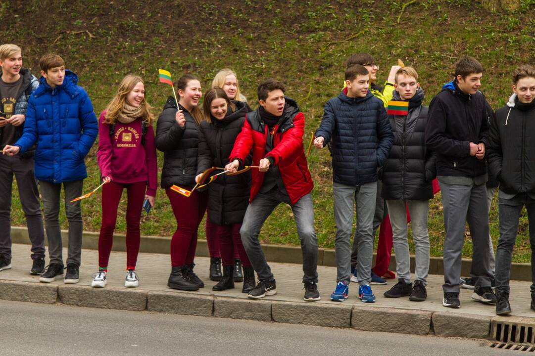 „Tautiška giesmė“ nuo Kauno kalvų