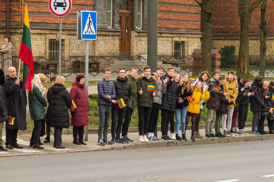 „Tautiška giesmė“ nuo Kauno kalvų