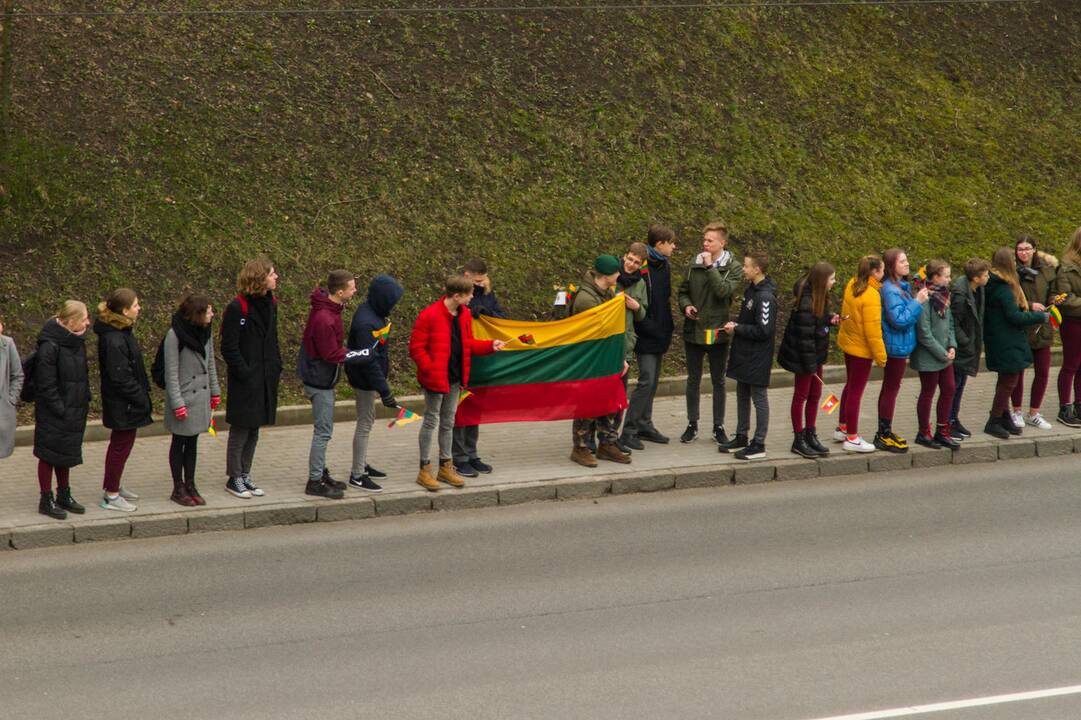„Tautiška giesmė“ nuo Kauno kalvų