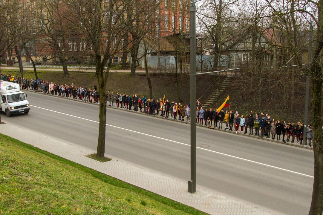 „Tautiška giesmė“ nuo Kauno kalvų