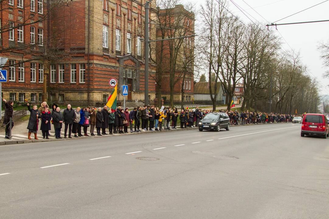 „Tautiška giesmė“ nuo Kauno kalvų