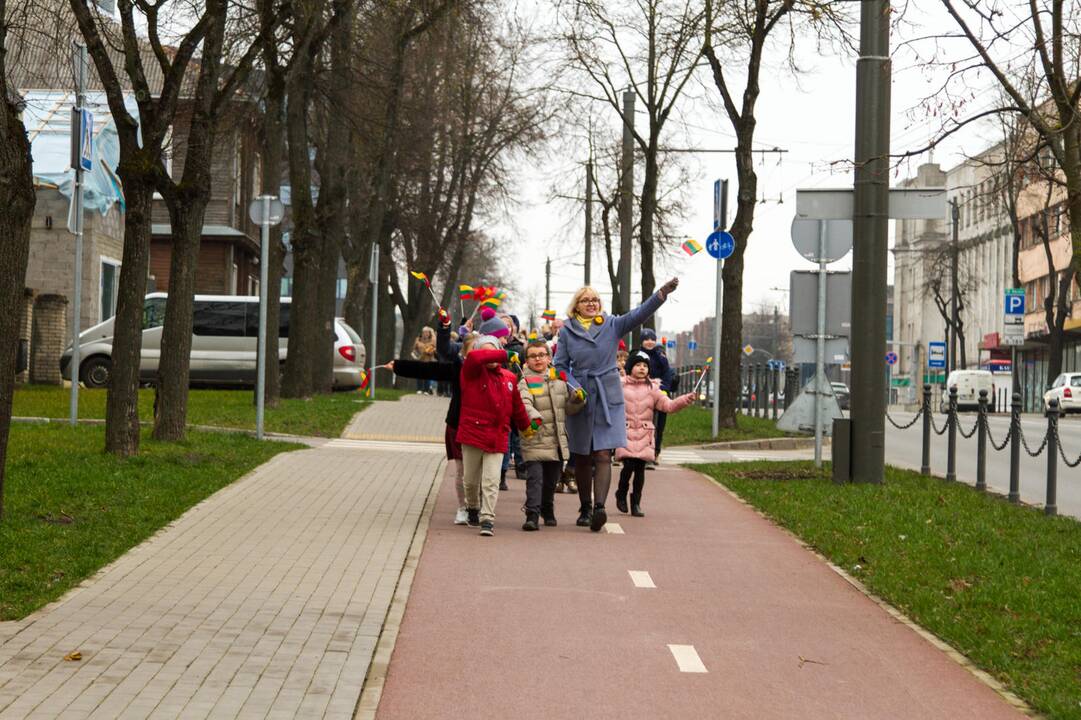 „Tautiška giesmė“ nuo Kauno kalvų