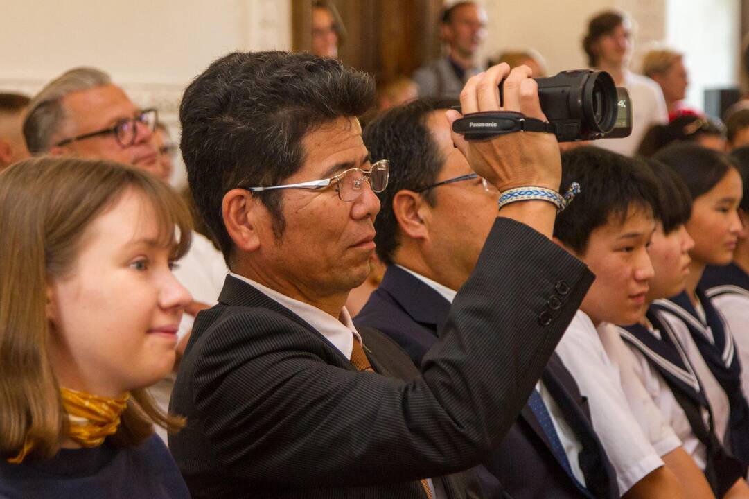 Kauno rotušėje – svečių delegacija iš Japonijos