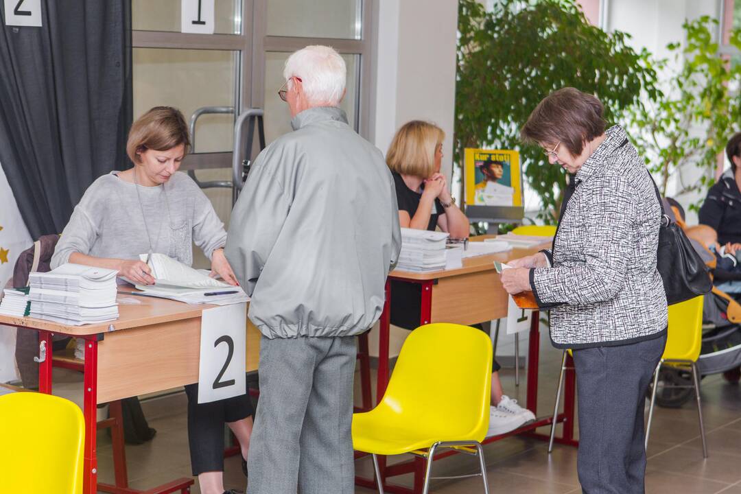 Lietuvos prezidento ir EP atstovų rinkimai Kaune