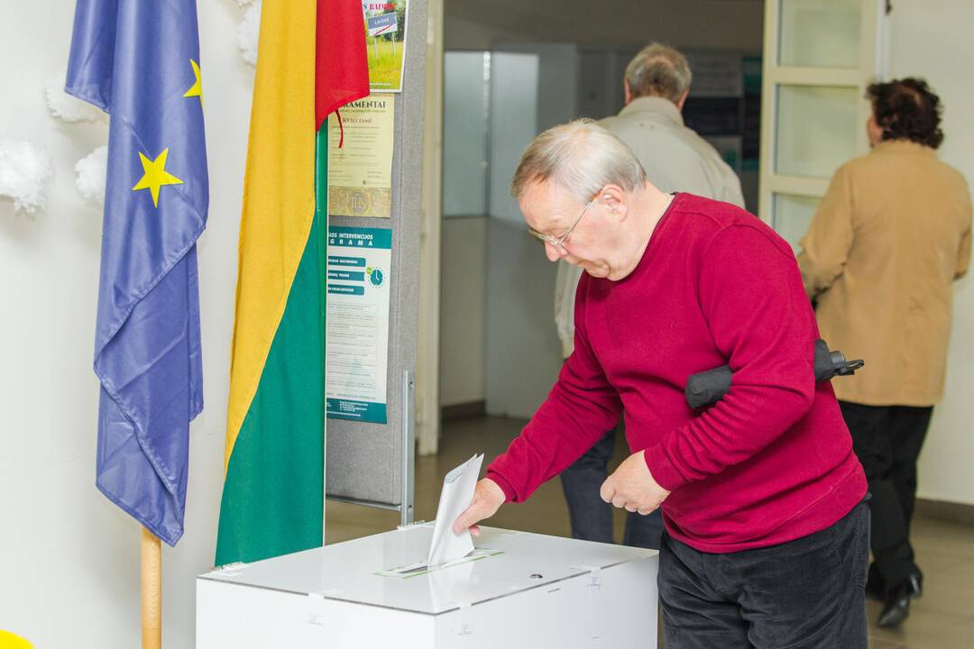 Lietuvos prezidento ir EP atstovų rinkimai Kaune
