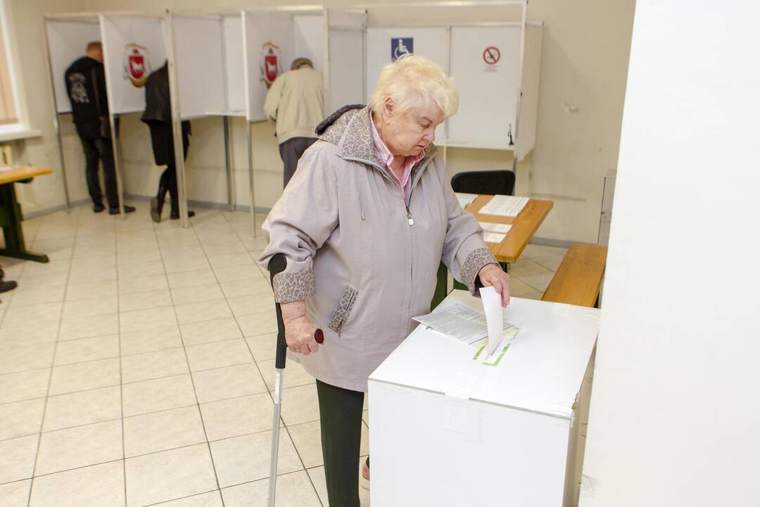 Lietuvos prezidento ir EP atstovų rinkimai Kaune
