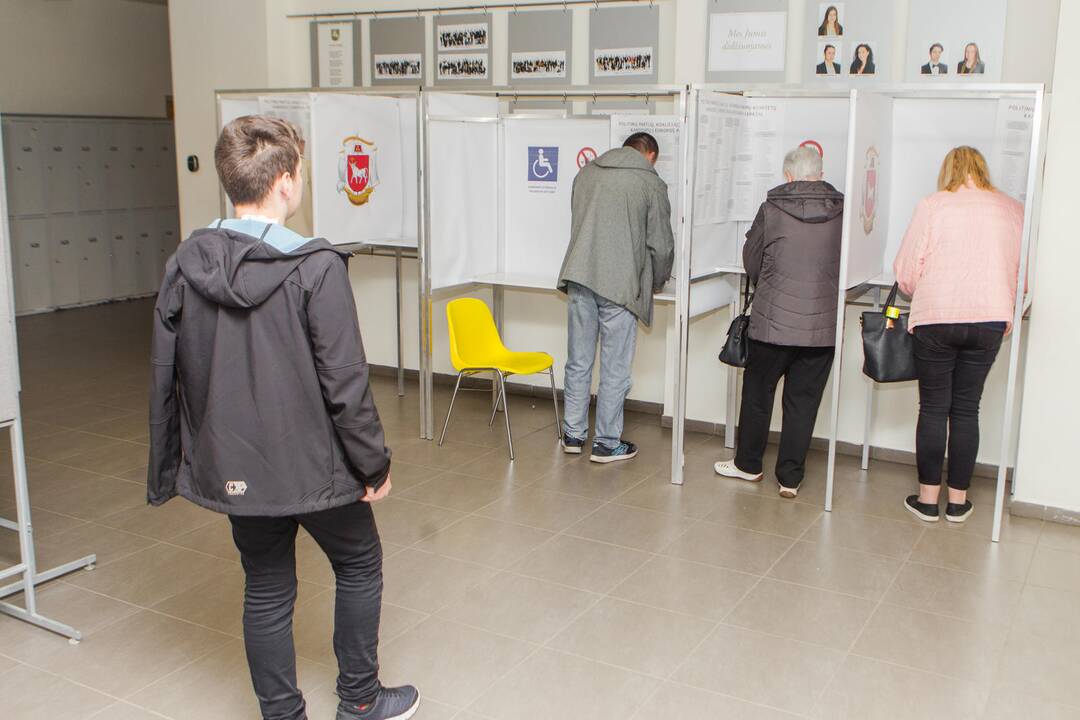 Lietuvos prezidento ir EP atstovų rinkimai Kaune
