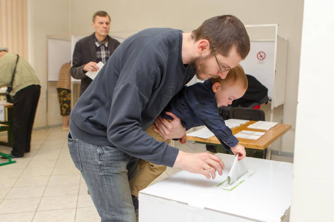 Lietuvos prezidento ir EP atstovų rinkimai Kaune