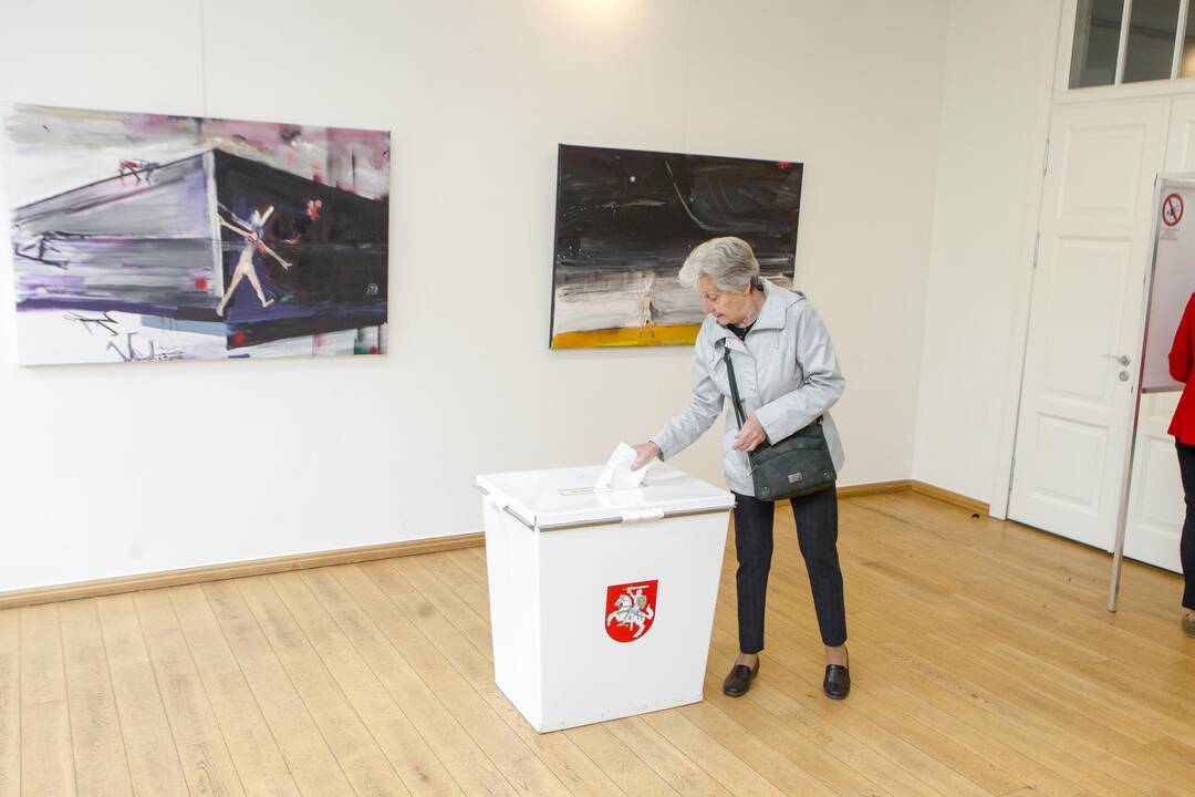 Lietuvos prezidento ir EP atstovų rinkimai Kaune