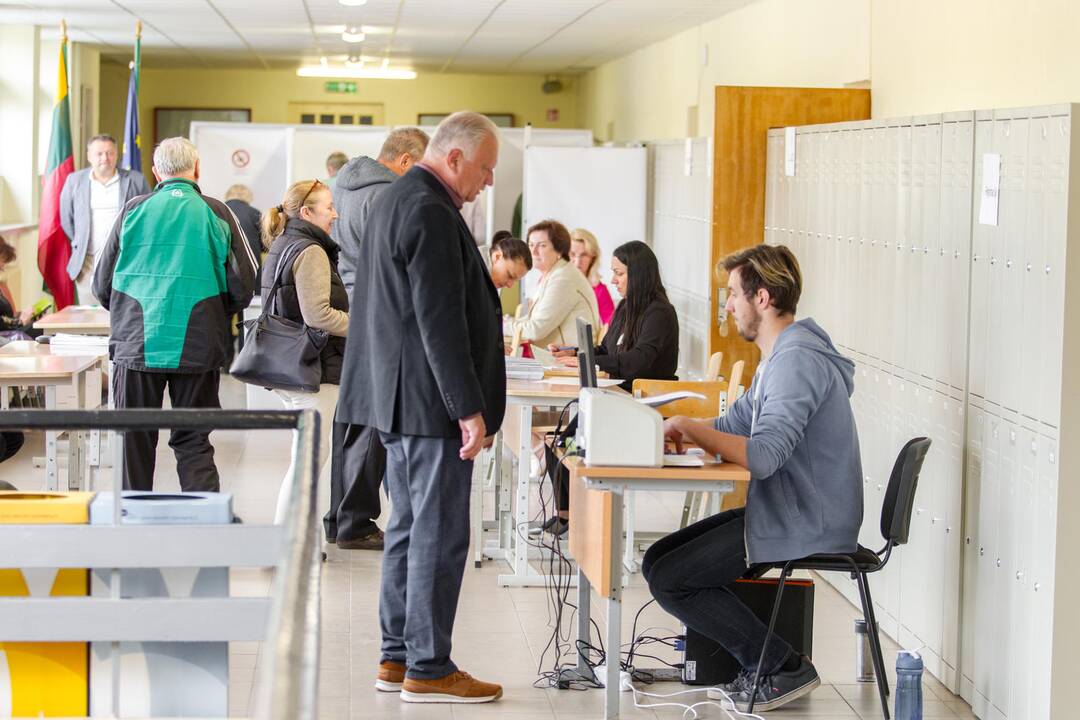 Lietuvos prezidento ir EP atstovų rinkimai Kaune
