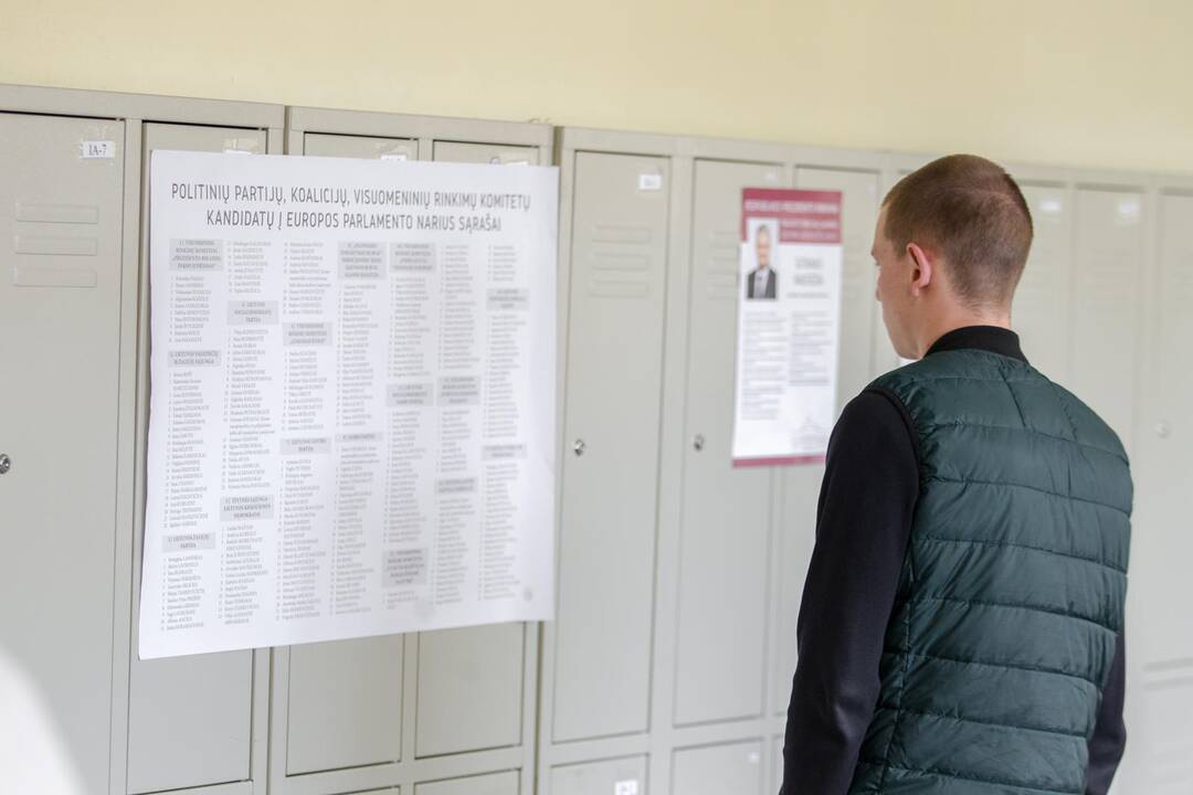Lietuvos prezidento ir EP atstovų rinkimai Kaune