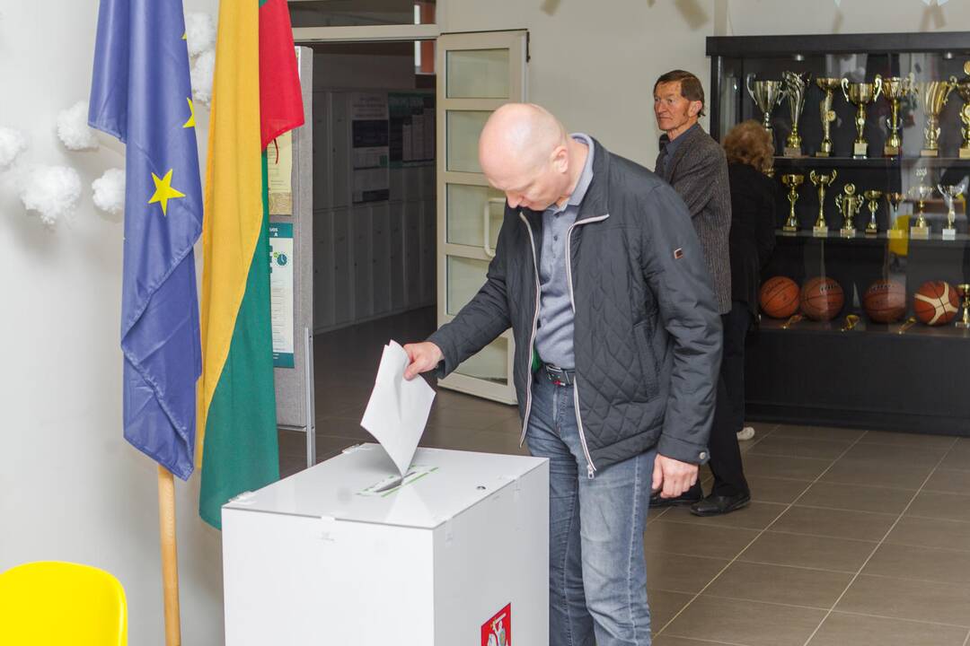 Lietuvos prezidento ir EP atstovų rinkimai Kaune