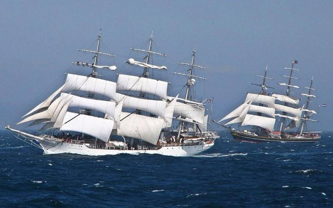 Prestižinė regata "Tall Ships" pirmą kartą pasuks į Rusiją