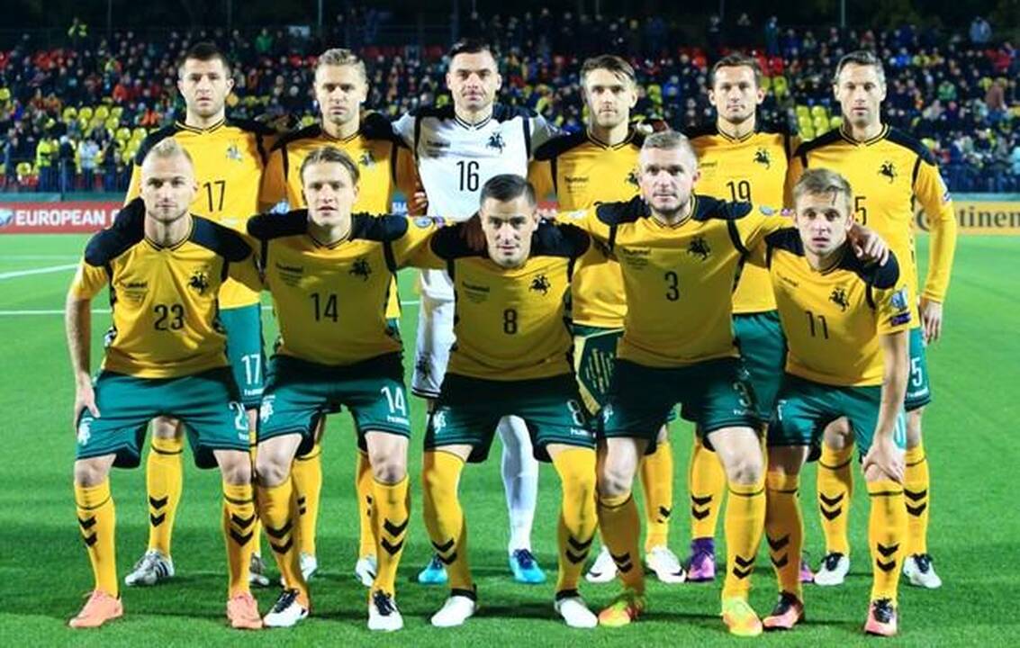 Lietuvos futbolo rinktinė iškrito iš FIFA reitingo šimtuko