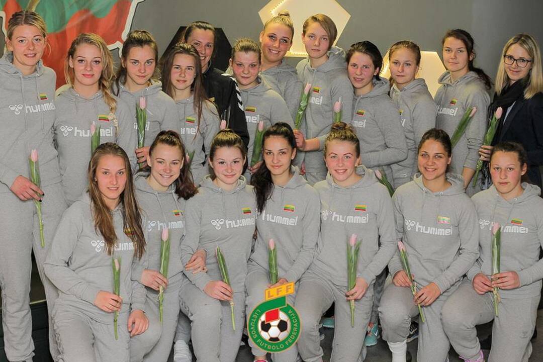 FIFA klasifikacijoje Lietuvos moterų futbolo rinktinė prarado dvi pozicijas