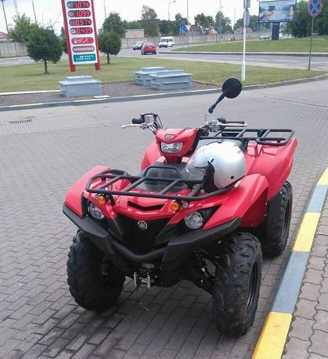 Turtas: uostamiesčio gelbėtojai įsigijo du naujus keturračius motociklus.