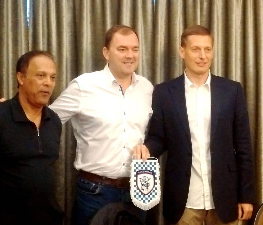 „Stumbras“ pristatė naujus futbolo klubo savininkus bei vadovus